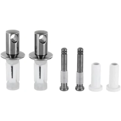 Imagen de Ideal Standard Multi Suites, J4555BJ Juego de bisagras para asiento inodoro serie Mia acero inoxidable, cromado