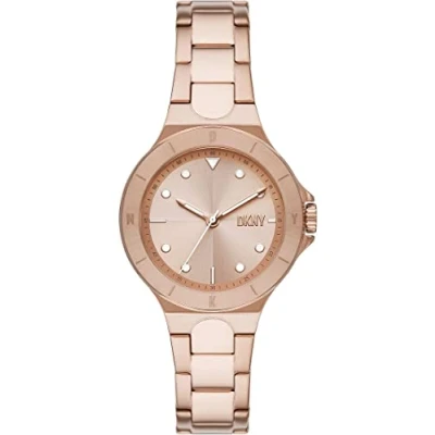 Imagen de DKNY Chambers Reloj, Mujer, Talla: One Size, Rose gold coloured