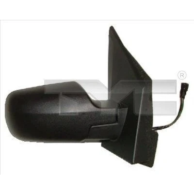 Imagen de espejo retrovisor Tyc 310 0070 izquierda negro convexo, calefactable, para ajuste elect. FORD: Fusion Familiar
