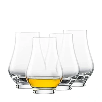 Imagen de Schott Zwiesel vasos especiales para whisky Nosing Bar (4 unidades), whisky, aptos lavavajillas, fabricados en Alemania (número de referencia 130000)