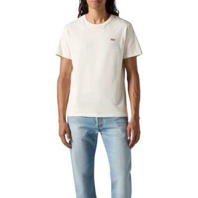 Imagen de Levi&#039;s SS Original Housemark tee Camiseta, Egret, M para Hombre