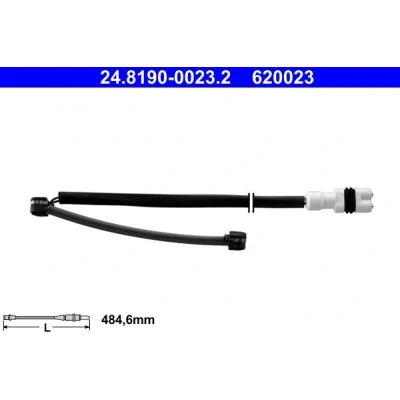 Imagen de ATE 24.8190 0023.2 Sensor de Desgaste Pastillas Frenos PORSCHE: 911 Coupé