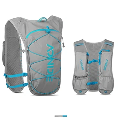 Imagen de AONIJIE 5L multifunción Mochilas de hidratación, Ideal para Deportes al Aire Libre, acampadas, Ciclismo, Carreras, Alpinismo o Senderismo Mochila (Gris)