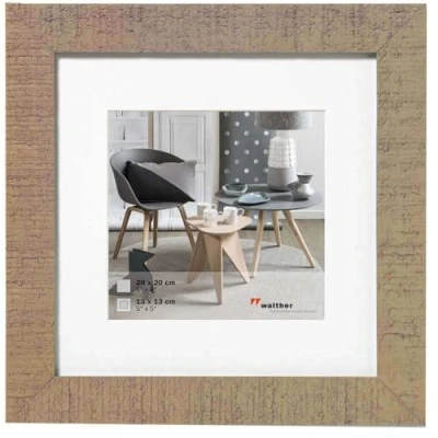 Imagen de Walther Design Walther, Home, Marco De Madera, HO220C, 20x20 cm, Marrón
