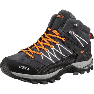 Imagen de CMP RIGEL MID TREKKING SHOES WP, Zapatos de trekking, Hombre, Antracite Flash Orange, 41 EU