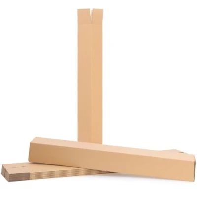 Imagen de 20 Sobres cuadrados de cartón 880x110x110mm shipping roll tube cardboard box save postage NOW WITHOUT BULKING COVER plegable carton