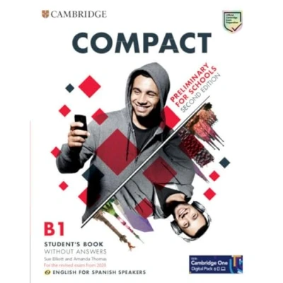 Imagen de Compact Preliminary for Schools Student`s Book without Answers with Digital Pack (2022)