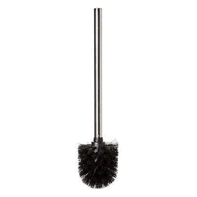 Imagen de Tatay Mango Escobilla WC de Baño INOX, Cepillo Negro, Acero Inoxidable, Fabricado en España. Libre BPA. Medidas 8 x 35 cm, 4438901