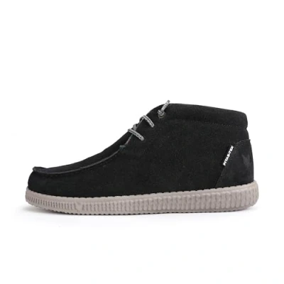 Imagen de WALK IN PITAS WP150 HI WATERPROOF Botas Hombre Casual Botín Serraje Bota Urbana Caña Baja Calzado Cómodo Chico Zapatillas Invierno Zapatos Negro 44