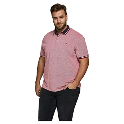 Imagen de Jack &amp; Jones Epaulos Polo Rio red, Hombre, Talla: 7XL, red