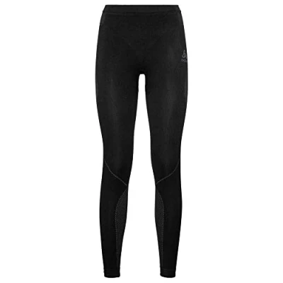 Imagen de ODLO 195801 60056 BL Bottom Long Fundamentals Performance Black/ODLO Graphite Grey Pants Mujer Tamaño XS
