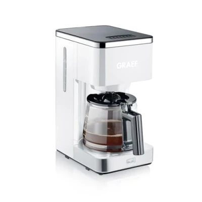 Imagen de Graef Cafetera de filtro FK401EU con jarra cristal, color blanco