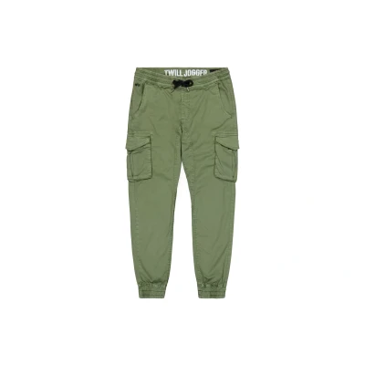 Imagen de Alpha Industries Twill Jogger Pantalones cargo, Hombre, Talla: XXL, Vintage green