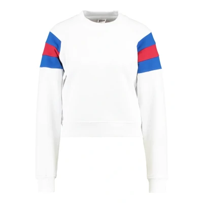 Imagen de Urban Classics Sudadera, Mujer, Talla: XL, White/brightblue/firered