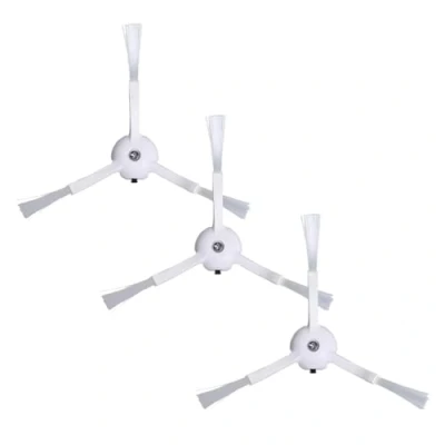 Imagen de TALENTEC home 3X Cepillo Lateral de Repuesto, y Tornillo, Compatible con Robot Aspirador Xiaomi 1S, S50, S51, T7, T7+, T7S, T7S+ / Roborock S5, S5 MAX, S6, S6 S7, S8 Color Blanco