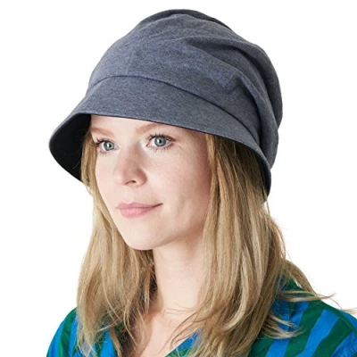 Imagen de CHARM Casualbox Damas Sombrero para El Sol Orgánico Algodón Japonés Diseño Suave UV Protección Marino