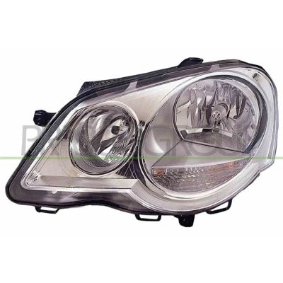 Imagen de PRASCO VG0224904 Faros izquierda H7/H1 con servomotor para reg. alcance luces VOLKSWAGEN: Polo IV Hatchback, Berlina