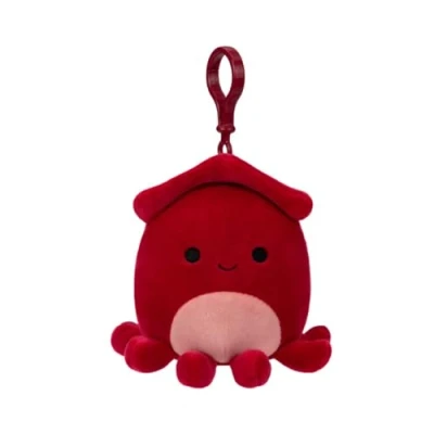 Imagen de Squishmallows Altman El Calamar Clip Llavero 3.5 Pulgadas