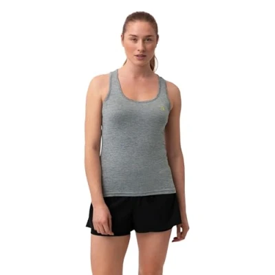 Imagen de DANISH ENDURANCE Camiseta Deportiva Sin Mangas para Mujer, de Tirantes, Entrenamiento, Running…, Gris Mélange, S