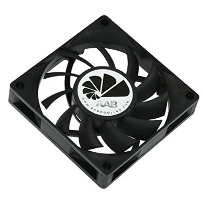 Imagen de AABCOOLING Fan 7 Un Silencioso Ventilador PC de la Serie Económica, PC, 12V Coche, 7cm, 70mm Cooler, 29 m3/h, 2500 RPM 24 dB (A)