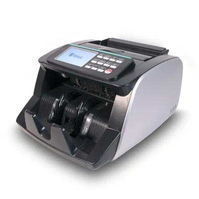 Imagen de Contadora de billetes Yatek YK 750, 4 métodos detección, MG, UV, IR, MT cuenta automáticamente y manualmente doble pantalla LCD