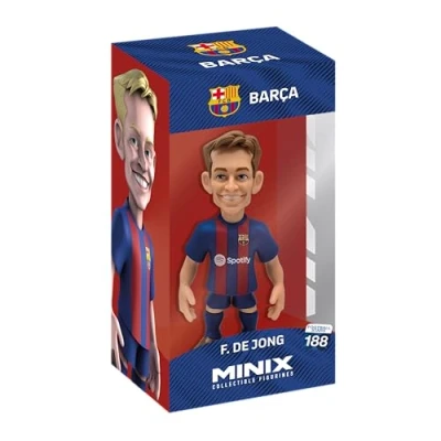 Imagen de MINIX Fútbol Stars #188 FC Barcelona Frenkie De Jong 21 Figura Coleccionable (12 cm)
