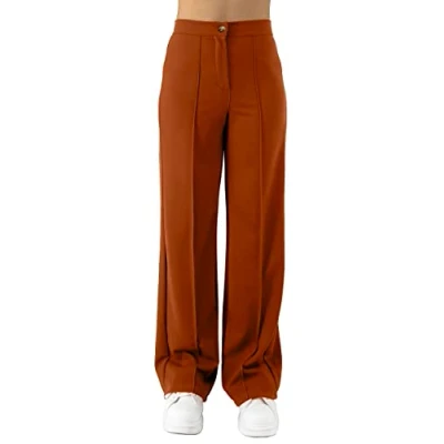 Imagen de JOPHY &amp; CO. Pantalón ancho para mujer (código 6554), Green Grass, XL