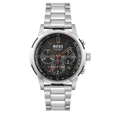 Imagen de BOSS Solgrade Cronógrafo, Hombre, Talla: One Size, Silver/black