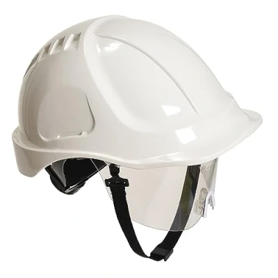 Imagen de Portwest PW54 Endurance Plus Casco de Seguridad con Visera Blanco