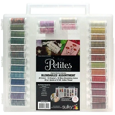 Imagen de Sulky Cotton Petites Slimline Blendables Assortment 12wt
