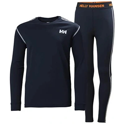 Imagen de Helly Hansen Jr Hh Lifa Active Set, Pantalones De Senderismo Unisex Niños, Azul (Blue), 8