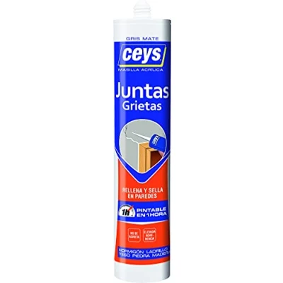 Imagen de Ceys Sellador para Juntas y grietas Color Gris Sella repara 280ML