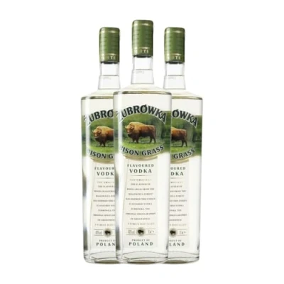 Imagen de Vodka Zubrowka Botella Misil 1 L (Caja de 3 L)