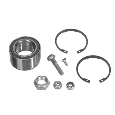 Imagen de MEYLE 100 498 0033 Juego de Cojinete rueda eje delantero, ambos lados con material montaje añadido ORIGINAL Quality 68 bolas