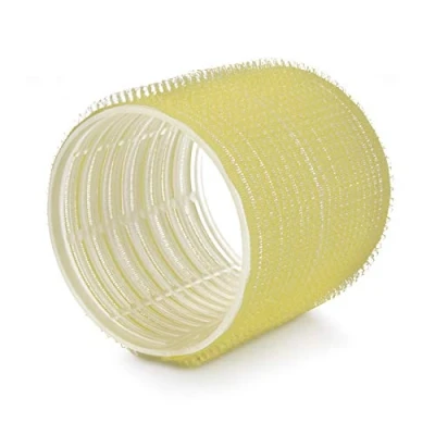 Imagen de PONIK&#039;S PROFESSIONAL rizadores para el pelo, juego de autoadhesivos, 6 unidades, 66 mm, tamaño jumbo, rizos autoadherentes amarillo