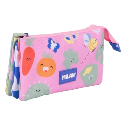 Imagen de Estuche Portatodo Milan 5 Compartimentos Serie Especial Green &amp; Grow
