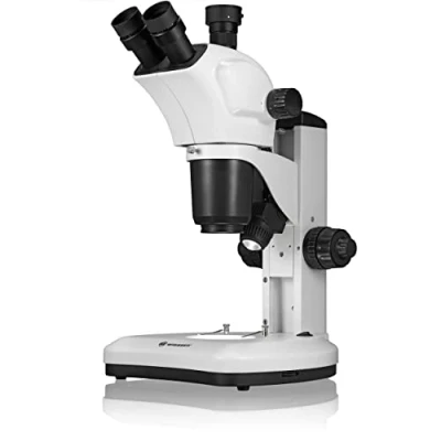 Imagen de Bresser Science ETD 301 Microscopio estéreo (7 63x, Gran Distancia de Trabajo (100 mm) y Conector para cámara)