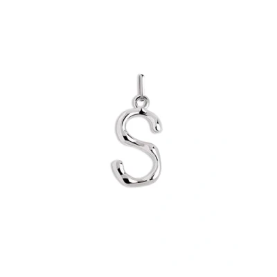 Imagen de Singularu Letter XL Colgante, Mujer, Talla: One Size, Letra s plata