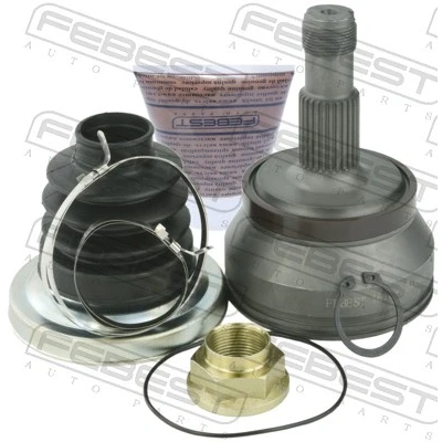 Imagen de FEBEST 1610 204A96R Articulación, árbol de transmisión lado rueda, Eje trasero
