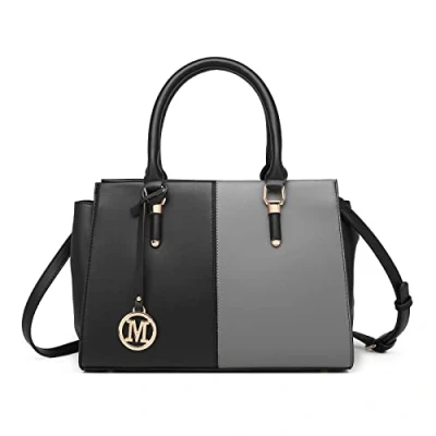 Imagen de Miss Lulu Lg2224, Bolsa con asa Superior para Mujer, Black, Medium Size
