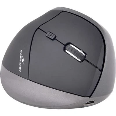 Imagen de Bluestork M wl ergo bk Ratón Inalámbrico 1200 Dpi Negro