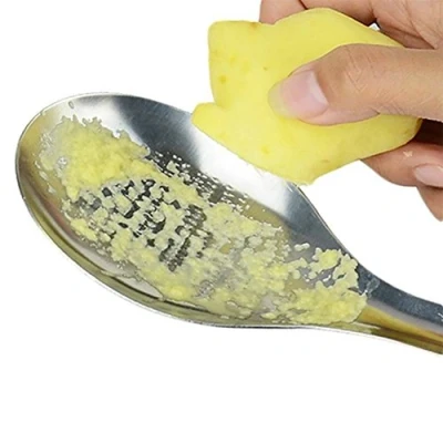 Imagen de Xrten Rallador de Ajos Jengibre Cuchara Acero Inoxidable para queso ect