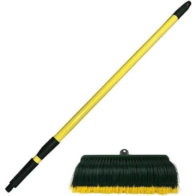 Imagen de Suinga Cepillo CESPED y ALFOMBRAS Extensible de 0,8 a 1,4 MTS para Barrer. Producto Adaptado Cualquier Tipo césped.
