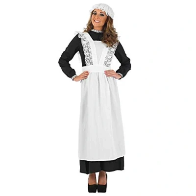 Imagen de Fun Shack Disfraz Sirvienta Victoriana Mujer, Victoriano Epoca Vestido Mujer Carnaval Talla S