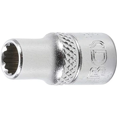 Imagen de BGS 10776 Llave de vaso 12 caras entrada 6,3 mm (1/4&quot;) 6