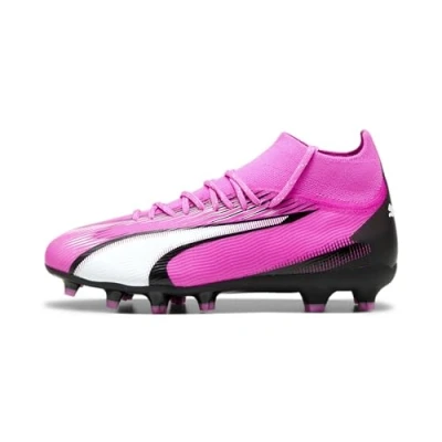 Imagen de PUMA Ultra Pro FG/AG JR, Soccer Shoe, Poison Pink White Black, 35.5 EU