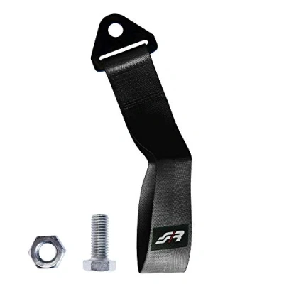 Imagen de Simoni Racing Correa de Remolque Negro Máx. 3000kg Longitud 28cm