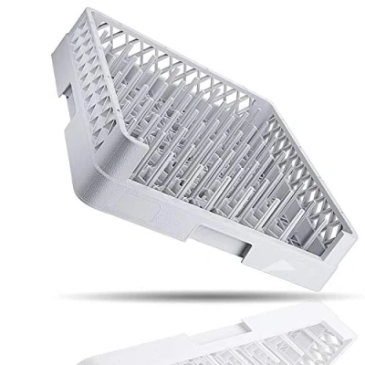 Imagen de Gastronette cesta de lavavajillas 64 dedos platos vasos tazas bandejas para gastronomía universal plástico 50x50 cm malla gruesa bandeja apilable GN Norm