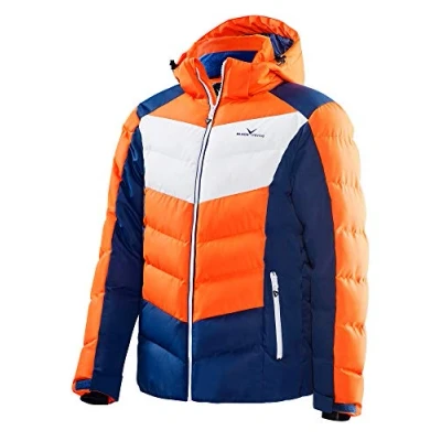Imagen de Black Crevice Chaqueta de esquí para Hombre, esquí., naranja/azul/blanco, 60