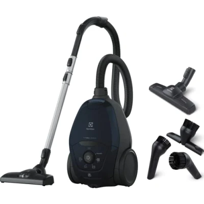 Imagen de Electrolux PD82 4ST Aspirador con Bolsa, Potencia máx. 600 W, Sistema de aspiración AeroPro, 2 cepillos, Accesorio 3 en 1, plástico, Turquesa